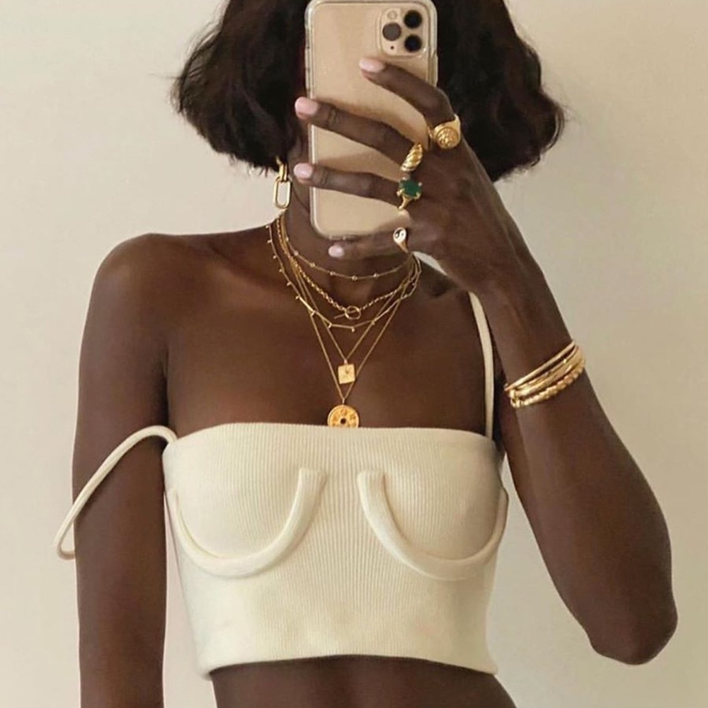 Orseund Iris Tube Tank Ivory